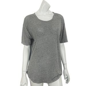 XiRENA Women's Bobby Tee Shirt Grey Lightweight Medium